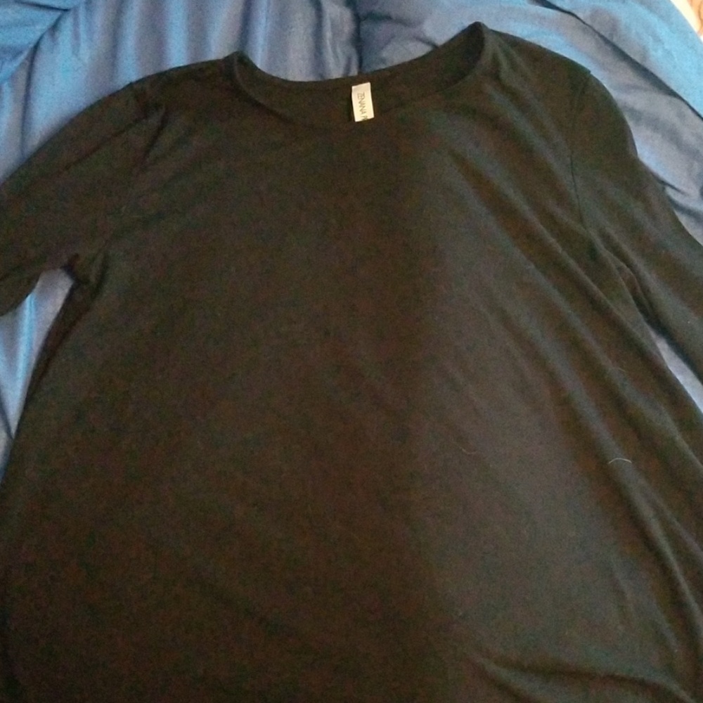 Black dress with pockets